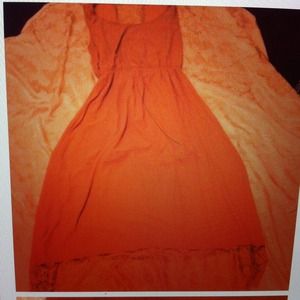 Beautiful pink long dress NWOT