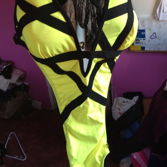 Zeugari sport neon swimsuit