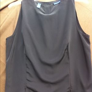 Karen Scott black silky undershirt