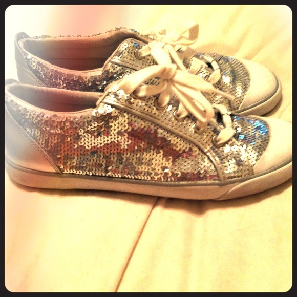 Coach Shoes - 🚫RESERVED🚫 Coach Sequin Sneakers