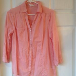 Pink flowy shirt