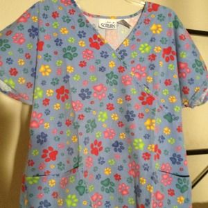 Scrub top!