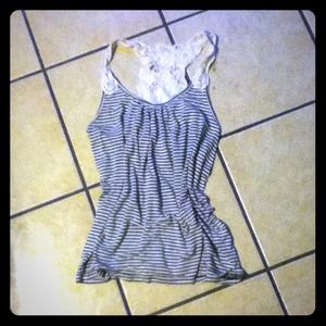 ⬇REDUCED PRICE⬇ Striped baggy tank!