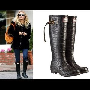 🔷On hold🔷 100% real Hunter &Jimmy Choo rainboots