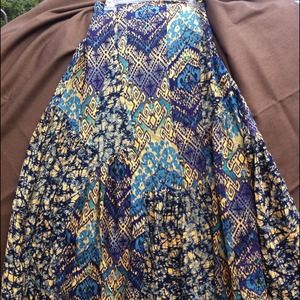 One World colorful skirt