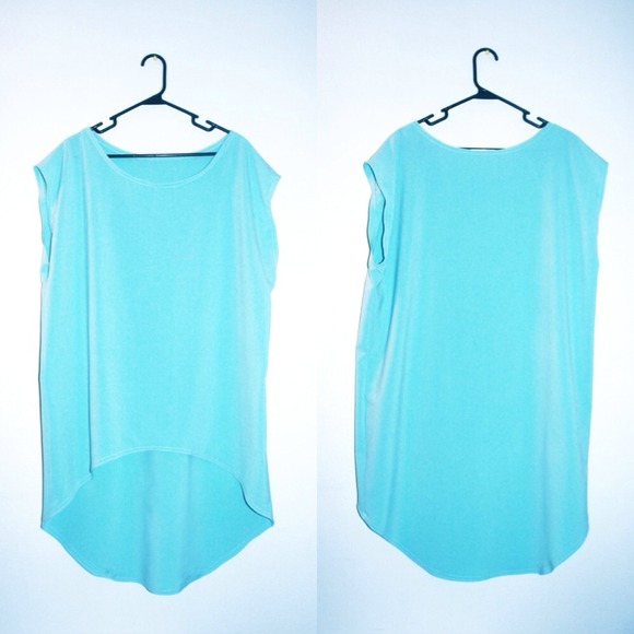 Oversized High Low Top