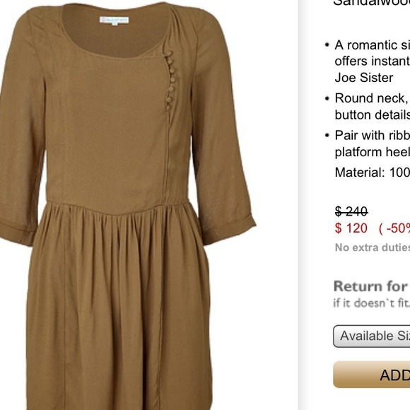 ✔️SOLD✔️ Paul & Joe Sister Shift Dress