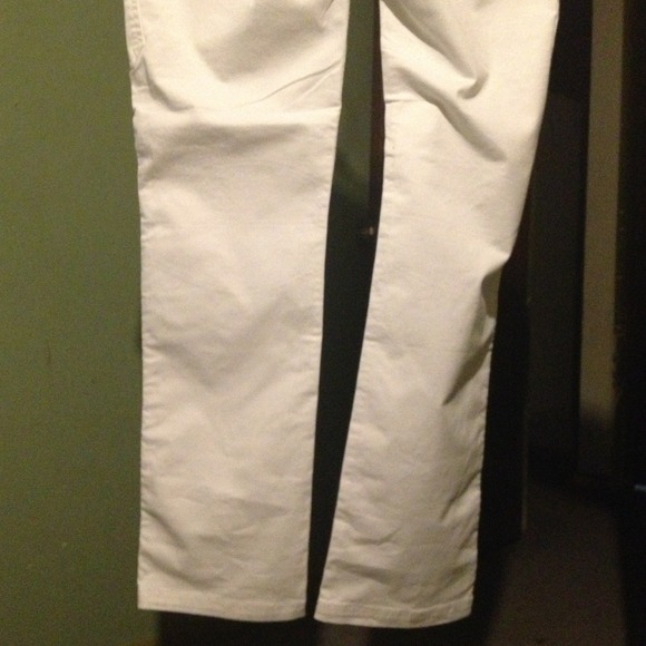 White  male pants Slim 36 waist - Picture 3 of 3