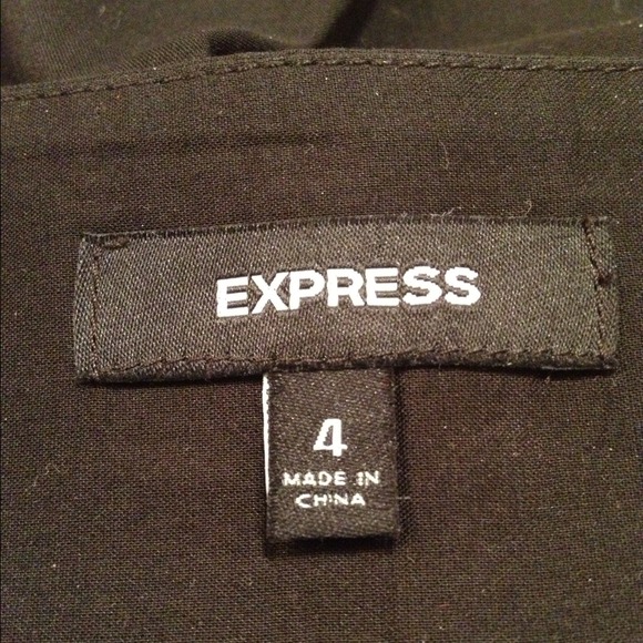 Black Express Tiered Flutter Skirt - Picture 3 of 3