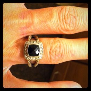 David yurman black onyx ring