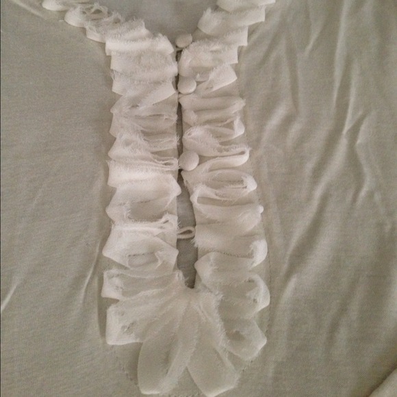 Off White Tunic Tops - Picture 2 of 2