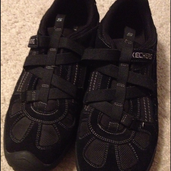 Black sneakers