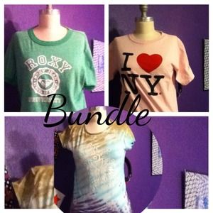 Three shirt bundle!