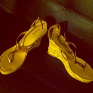 Cork material wedges