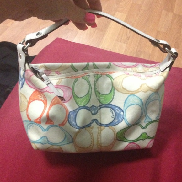 Authentic mini coach purse