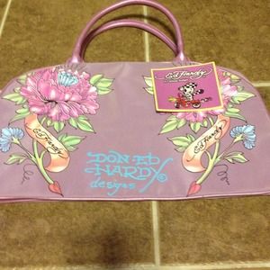 Ed Hardy Overnight Bag.