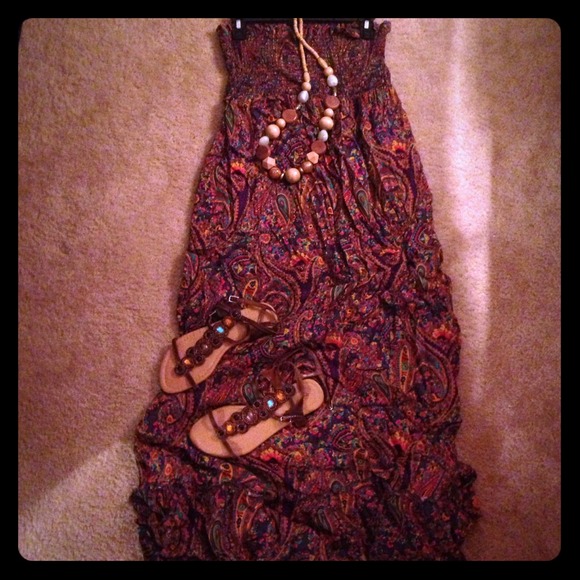 ❌SOLD in bundle❌Maxi Tube Dress