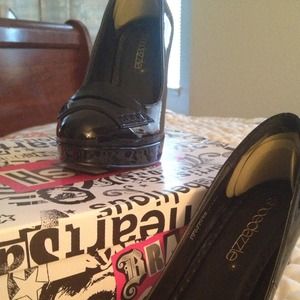 Paten leather heels!