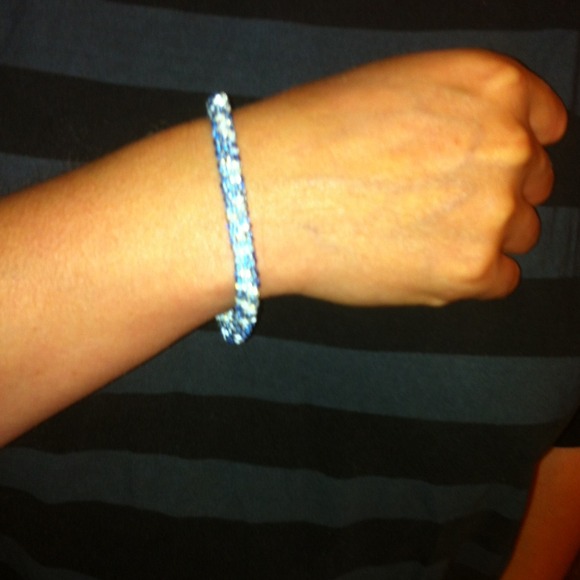 American Native Beaded Roll On Bracelet - Picture 1 of 1