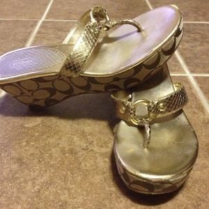 Authentic Coach Wedges