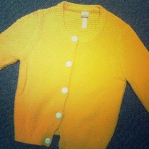 Yellow Knit Sweater - Summer Preppy