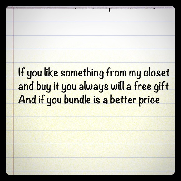 Yes. Always some gift in your buy