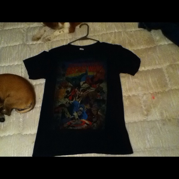 Marvel heroes shirt from jcpenny