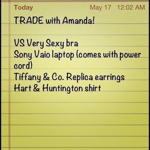 Trades!! We love trades!!