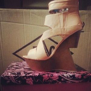 Cut Wedge Heel