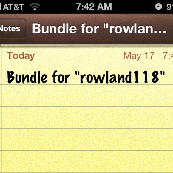 Bundle for rowland118.
