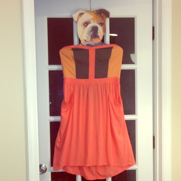 RESERVED @mscantlin NWT Color block tube top dress