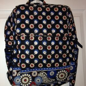 Vera Bradley backpack with owl print