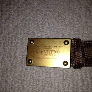 💯% Authentic Louis Vuitton Men's Belt