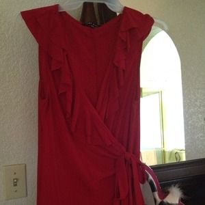 *Reduced price!Red cocktail dress! Very Sassy!!!