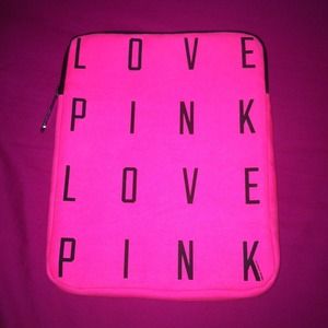 Victoria's Secret Pink iPad case.