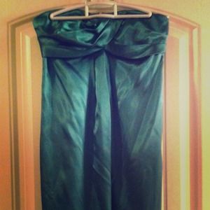 Emerald green cocktail dress!