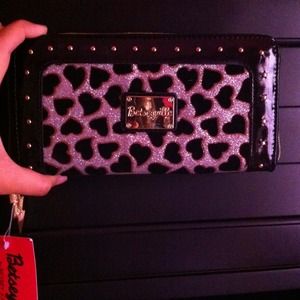 NEW Betsy Johnson zip around wallet with tag!