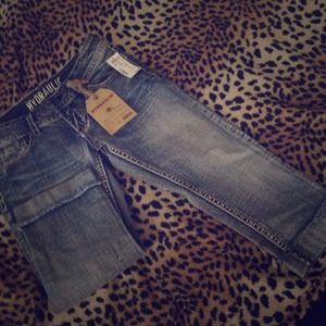 Light Blue Capris. Brand new!