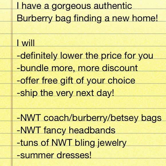 Burberry Handbags - Burberry bag