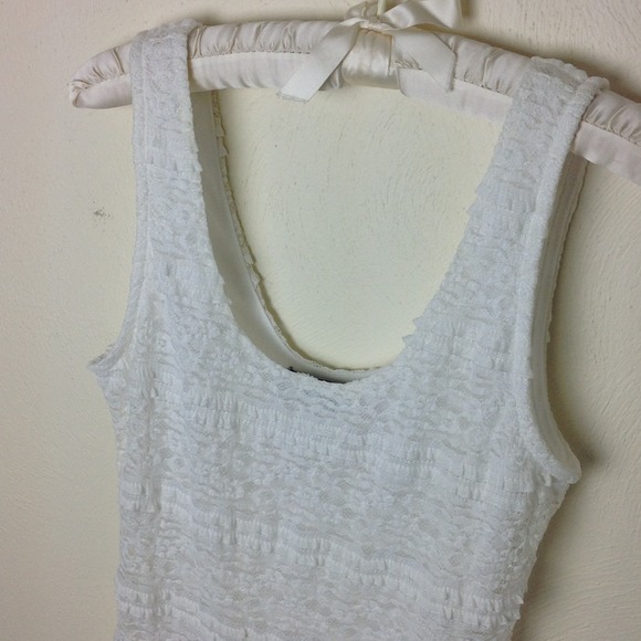 SLEEVELESS WHITE DRESS - Picture 2 of 4
