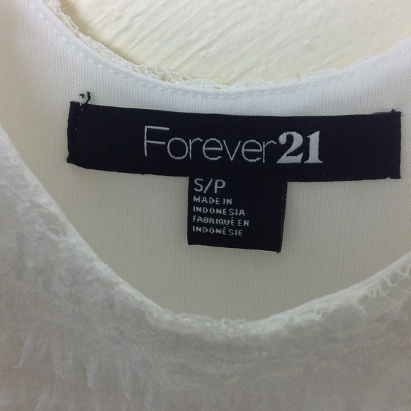 SLEEVELESS WHITE DRESS - Picture 3 of 4