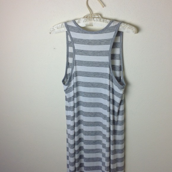 STRIPED MAXI DRESS - Picture 4 of 4