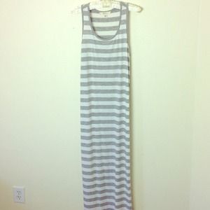 STRIPED MAXI DRESS