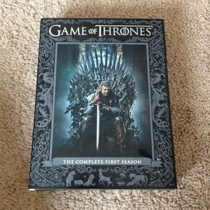 Game of Thrones complete first season 5 DVDs