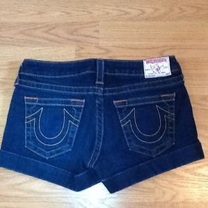 True religion shorts