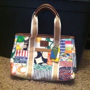 Patchwork Coach purse.