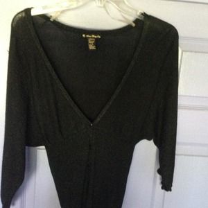 Very cute classy black top.