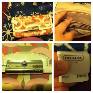 Coach wristlet.