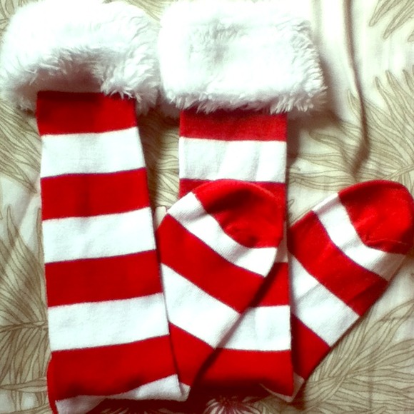 Knee High Christmas Socks