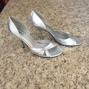 Silver heels